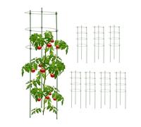 Plant support climbing frame garden trellis 90 cm lightweight 8 pieces