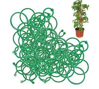 Plant Support Clips, Secured Clamp | Reusable Plant Clamps | for Outdoor Garden Grape Vine Flower Stems Greenhouse