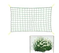 Plant Support Netting - Green Garden Netting For Climbing Plant | Nylon Trellis Mesh | Heavy Duty Vegetable Cucumber Netting | 9- Climbing Net For Climbing Plant, Bean Vegetables Fruits