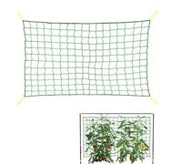 Plant Support Netting - Green Garden Netting For Climbing Plant | Nylon Trellis Mesh | Heavy Duty Vegetable Cucumber Netting | 9- Climbing Net For Climbing Plant, Bean Vegetables Fruits