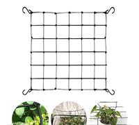 Plant Support Scrog Net Elastic Trellis for Greenhouse Tent Garden Grid Grow Net Plant Net Scrog Net Plant Net Grow Net Strong Supportive Trellis Net (60 x 60 cm)
