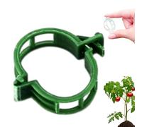 Plant Supports for Outdoor Plants, 2025 New Plant Support, Plant Clips for Climbing Plants, Twine Vine Trellis Cage, Vegetable Garden Plant Support Clips Grafting Tools (300, Green)
