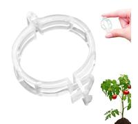 Plant Supports or Garden, 2025 New Plant Clips, Plant Supports or Outdoor Plants, Twine Vine Trellis Cage, Plant Clips for Climbing Plants Support Clips, Plant Clip for Climbing (100, White)