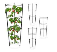 Plant supports Tomato Trellis Set Lightweight Black Metal Metal Plant Frame