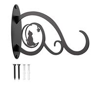 Plant Suspension Bracket Wall Hook for Hanging Bird Feeder Lantern Wind Chime String Light Flower Pots Baskets - Art Design Indoor Decorative