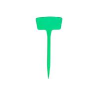 Plant Tags 100Pcs T-Shape Plastic Plant Tags Labels Waterproof Solid Color Flower Seeds Varieties Tagging Marker Garden Labels(Green)