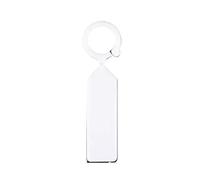 Plant Tags 100Pcs Waterproof Plant Labels Home Flowers Tags Greenhouse Orchard Plastic Plant Tags Garden Tools Reusable Seedling Labels(White)