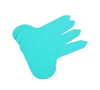 Plant Tags 200pcs Identification Frosted Sign Flower Tree Tag Mark Potted Plant Nursery Signs Prompt Card Plastic T-Type Label for Outdoor Plants(Blue)