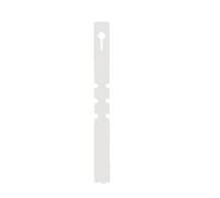 Plant Tags 200pcs Waterproof Plant Markers Plastic Hanging Tags Garden Labels Stakes Classification DIY Tool Garden Gadgets(White 200pcs)