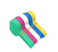 Plant Tags Garden Labels Plant Classification Sorting Sign Tag Ticket Plastic Writing Plate Board Plug in Card Colorful(Mixed Color,200pcs)