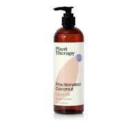Plant Therapy Essential Oil | Fractionated Coconut Oil for Skin, Hair, Body | 100% Pure | 16 oz, Pump Included