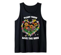 Plant These Save The Bees Flower Garden Gardener Gardening Tank Top