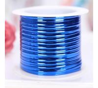 Plant Ties 15m Flexible Garden Twistee Tie Roll with Built-in for Tomato Support Flower Training Vegetable Training Outdoor Plants Shrubs Vines(Blue)
