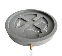 Plant Tray, Leak-proof Plastic Spill Tray with Metal Drain Port and Drain Pipe for Flower Pot Planters