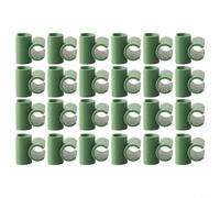 Plant Trellis Connector Clips 50 Pack Garden Frame Rod Stake Clips for Tomatoes Climbing Vegetables Fruits Support 11mm 16mm 20mm Diameter Wood Piles(20mm)