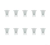 Plant Trellis For Potted Plants Indoor Outdoor Stackable Small Support For Climbing Vines Green Beans Chili Peppers Houseplants Flowers(10pcs)