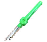 Plant Tweezers 7.5" Stainless Steel Sawtooth Garden Tweezers with Non-Slip Grip Handheld Professional Garden Tools for Planting Seeds, Weed Pulling & More Gardening for Planting Seeds