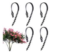 Plant Twist Ties for Garden, Flexible Garden Plant Ties, Multi-Purpose Flexible Vegetable Ties, 5 x Garden Locking Strap, Shrub Tying Tool for Outdoor Activities, Home Organ