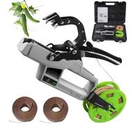 Plant Tying Machine with Binding Thread, Cordless Plant Tying Tool, Max Bundling Diameter 45 mm, Bundles in 1 Second, for Vine Grape Garden