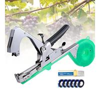 Plant Tying Tool - Efficient Garden Binding Machine for Grapes, Raspberries, Tomatoes and Vining Vegetables with Tape and Staples