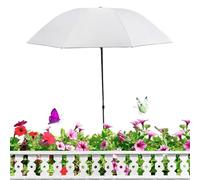 Plant Umbrella - Steel Iron 49.21 x 37.4 Inch Foldable UV Protection Parasol Outdoor Shade Canopy with Portable Sun Protection Cover for the Garden, Balcony, Patio, Camping, Pick
