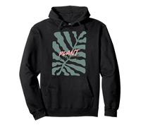 Plant Vibes Only Aesthetic Botanical Leaves Minimalist Pullover Hoodie