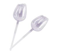 Plant Watering Bulbs - Automatic Confident Globes | 2 x Automatic Spikes Decorative Flower-shaped Glass for Watering, Car Planter Insert Inserts, Watering Device for Indoor Garden