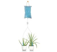 Plant Watering Devices, Self Watering Spikes, Vacation Plant Watering Dripper, 3L Automatic Drip Plant Irrigation Device with Adjustable Flow Valve Switch, for Indoor Outdoor Home and Office Plants