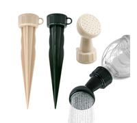 Plant Watering Spikes - Drip Irrigation System for Self Sustaining Hydration | Ceramic Porous Material with Slow Release Flow Control, Automated Moisture Tool for Indoor Potted Flora, 3.2x3.2x7.1cm