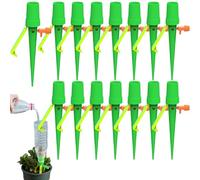 Plant Watering Spikes - Plant Watering Devices - Adjustable Valve Automatic Irrigation Sticks Anti-Leakage for Orchid Vegetable House Trees Lawn Gardening Yard Vacation
