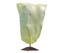 Plant Winter Protection Cover Non Woven Fabric Garden Frost Blanket With Side Zipper Adjustable Drawstring Tree Cold Protection Bag Breathable And Tear Resistant(Beige 300 * 300cm)