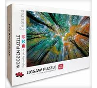 Plant Wooden Jigsaw Puzzles 30x20in, Tree Jigsaw Puzzles for Adults 1000 Piece with Box, Challenging Game, Gifts for Teens, Back Lettering Easy to Distinguish, for Men Women Elders Seniors, Z-1001