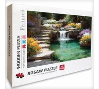 Plant Wooden Jigsaw Puzzles 70x41in, Flower Jigsaw Puzzles for Adults 6000 Piece with Box, Challenging Game, Gifts for Teens, Back Lettering Easy to Distinguish, for Men Women Elders Seniors, 7-1001