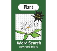 Plant Word Search Puzzle Book: with Easy to Read Print about plants, soil, gardening and more | 6x9 inches, 110 pages | 50+ Puzzles... Gift for Vacations, Holidays and Time Off