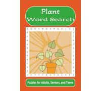 Plant Word Search: Word searches with easy to read print about plants, greenery, trees, and more