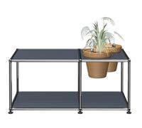 Plant worlds Side table USM Haller Anthracite grey - USM HALLER DE_QS_M48 ANTHRAGR
