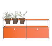 Plant worlds Sideboard Configuration 1 USM Haller Pure orange - USM HALLER DE_QS_M46 REIORANG