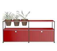 Plant worlds Sideboard Configuration 1 USM Haller Ruby red - USM HALLER DE_QS_M46 RUBIROT