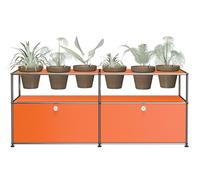 Plant worlds Sideboard Configuration 2 USM Haller Pure orange - USM HALLER DE_QS_M47 REIORANG