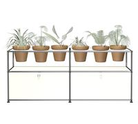 Plant worlds Sideboard Configuration 2 USM Haller Pure white - USM HALLER DE_QS_M47 REINW