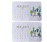 Plantable Seed Calendar 2025 | Eco Friendly Recycled Seed Calendar 2025 | Plantable 12 Months Calendar | Daily Tear Off Desk Calendar 2025 | 2025 Paper Calendar | Aesthetic Creative Calendar