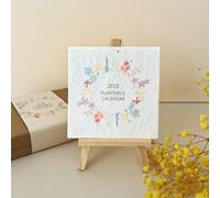 Plantable Seed Calendar 2025,the perfect modern greening calendar planner with plantable plants for planning,A Unique Floral Design for Home or Office Decor,Perfect for Plant Lovers (A)