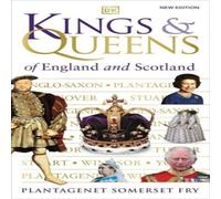 Plantagenet Somerset Fry Kings & Queens of England & Scotland Paperback Book in White Plantagenet Somerset Fry White