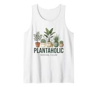 Plantaholic Social Club Houseplants Botanical Tank Top