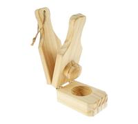 Plantain Smasher - Wood Plantain Smasher Cup Maker - Banana Puree Presser Tool | for Kitchen Cooking Food Preparation Home Camping Party Buffet Salad Making
