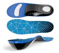 Plantar Fasciitis Arch Support Insoles - Welnove Heavy Duty High Arch Inserts Standing All Day, Fatigue Reduce - Orthotic Cushions for Foot Pain, Flat Feet, Heel Spurs, Man & Women, Fit Most Shoes (M)
