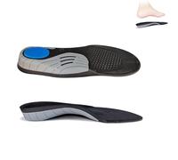 Plantar Fasciitis Arch Support Orthopedic Insoles Relieve Flat Feet Heel Pain Shock Absorption Comfortable Inserts for Men Women (L 290x100x30mm)
