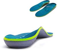 Plantar Fasciitis Arch Support Orthopedic Insoles Relieve Flat Feet Heel Pain Shock Absorption Comfortable Insoles(Size:UK-11,Length:11.61",Green)