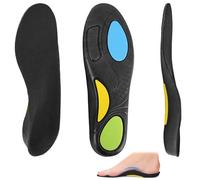 Plantar Fasciitis Insoles for Men & Women - Orthotic Arch Support Shoe Inserts for Heel Pain Relief, Flat Feet, Overpronation - Shock-Absorbing, Breathable Foot Support Insoles (7-7.5 25cm-26cm)