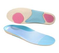 Plantar Fasciitis Insoles Men Women, Arch Support Shoe Boot Inserts, Designed to Relieve X/O Leg Deformities and Overpronation - Orthotic Support - UK 8-8.5